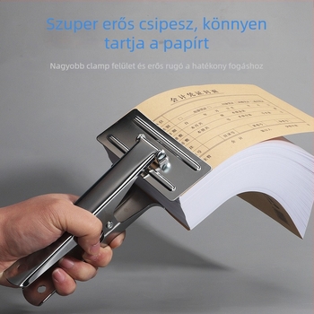 Rozsdamentes acél klipsz kuponok és könyvelési dokumentumokhoz – Haiboxin ZD003