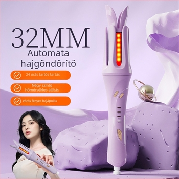 Automatikus hajvas titán-turmalin bevonattal, 4 fokozat hőmérsékletszabályozás, 35W, 220V, vezetékes