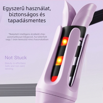 Automatikus hajvas titán-turmalin bevonattal, 4 fokozat hőmérsékletszabályozás, 35W, 220V, vezetékes