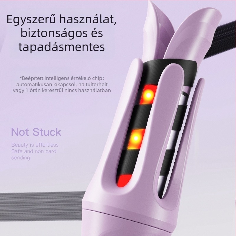 Automatikus hajvas titán-turmalin bevonattal, 4 fokozat hőmérsékletszabályozás, 35W, 220V, vezetékes