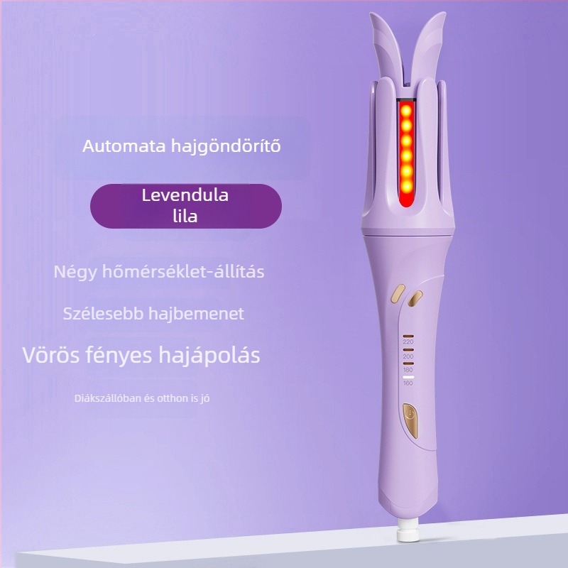 Automatikus hajvas titán-turmalin bevonattal, 4 fokozat hőmérsékletszabályozás, 35W, 220V, vezetékes