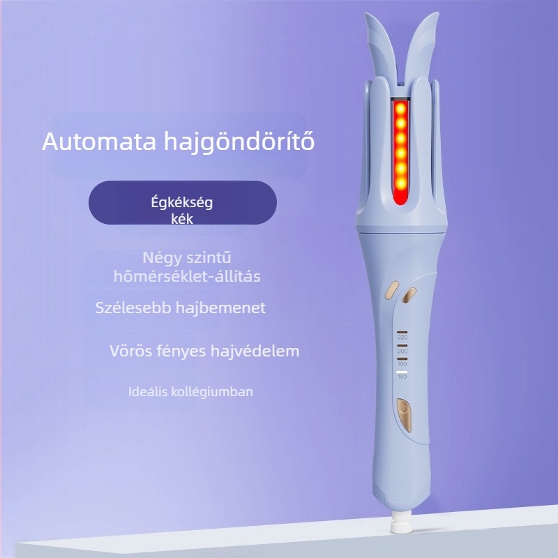 Automatikus hajvas titán-turmalin bevonattal, 4 fokozat hőmérsékletszabályozás, 35W, 220V, vezetékes