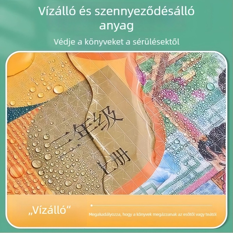 Trend műanyag öntapadós könyvborító diákok számára – ajándék, IP-engedély nélkül, import: Nem