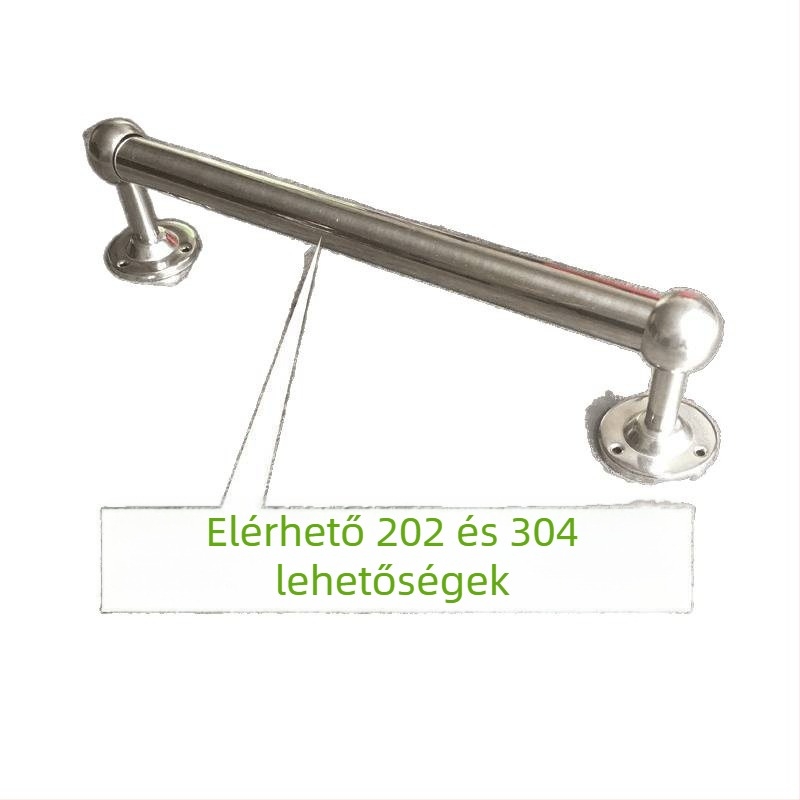 304 rozsdamentes acél törölközőrúddal, vastagított és meghosszabbított, fürdőszobába, CE tanúsítvány, egy karos, Kuyi márka