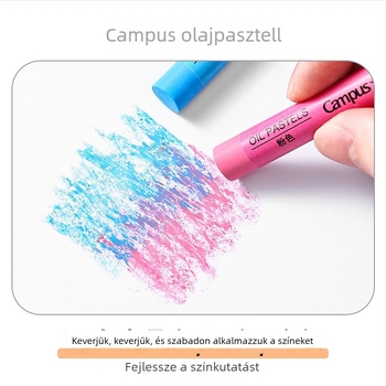 KOKUYO olajpasztell készlet, modell WSG-CR101B, ajándék osztálytársaknak karácsonykor