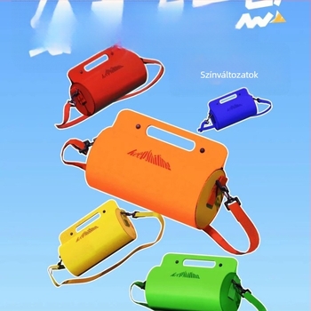 Filcből készült hengeres táska, nagy kapacitású, anyaga: kémiai rost