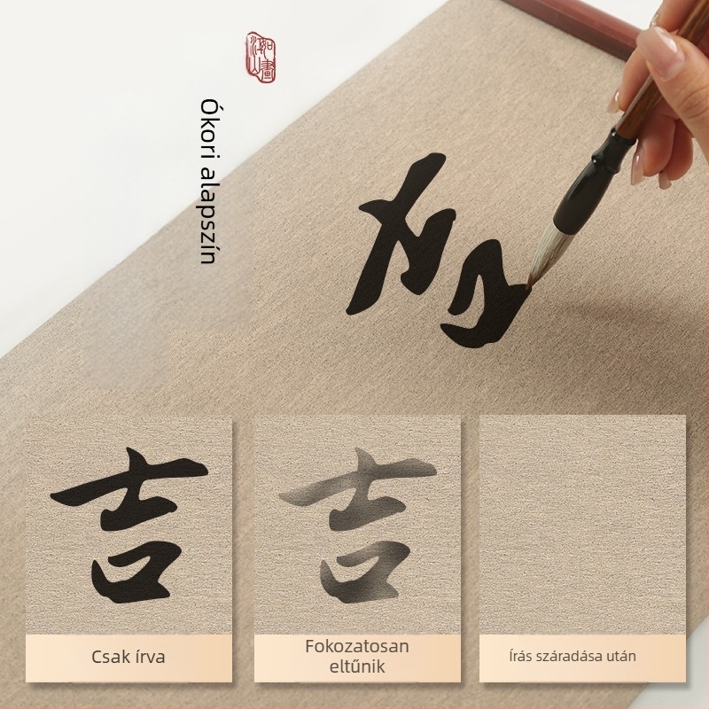 Vízírás kendő tekercs - nem szőtt anyagból, téglalap alakú, kaligráfia és festés gyakorlásához