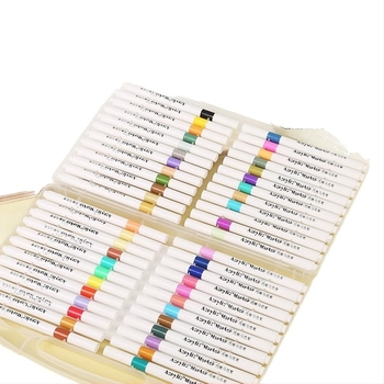 Akril marker toll elsős általános iskolásoknak, stackable kialakítás, nem átszívja a papírt, Qiwang márka