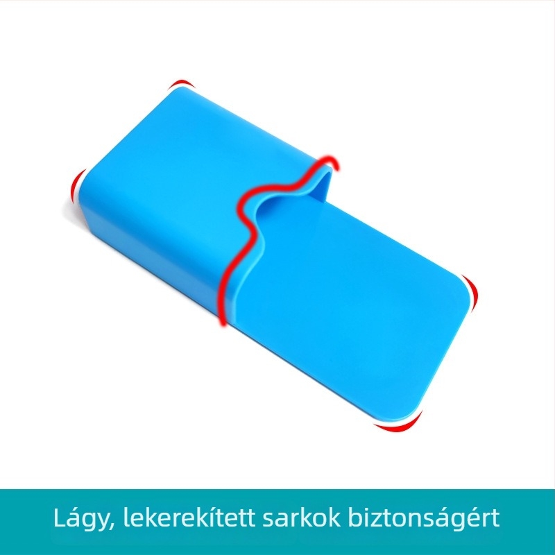 Mágneses tolltartó – Anyag: műanyag, Forma: négyzet alakú, Nyomtatott logó: Can, Testreszabás elérhető, Engedélyezett magánmárka