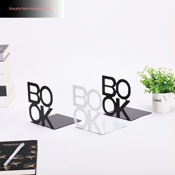 Fém könyvállvány irodai és iskolai használatra – Modell 2013, Anyag: Fém, Nettó súly: 140 g, Csomagolás: 24 db/karton