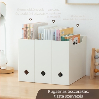 Többcélú asztali könyvállvány – műanyag könyvklipsz, rendező, modell SD-2639, ajándékba is megfelelő
