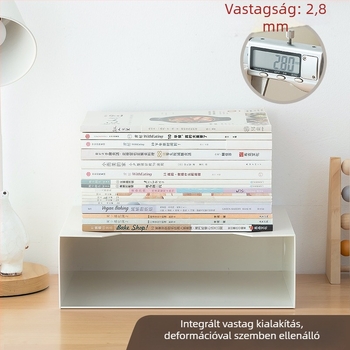 Többcélú asztali könyvállvány – műanyag könyvklipsz, rendező, modell SD-2639, ajándékba is megfelelő