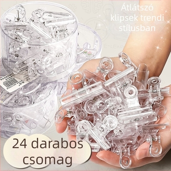 Li cao LC5242A Átlátszó akril klipsz naptárhoz és jegyekhez