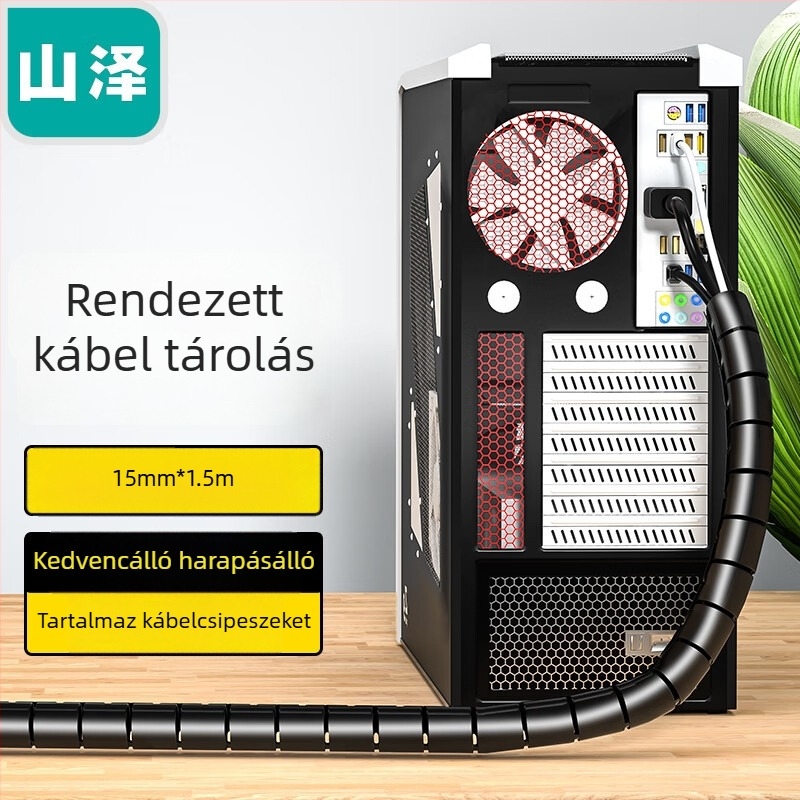 Vezetékek rendezője a vezetékek kezeléséhez, tároláshoz és rögzítéshez – Mountain and forest
