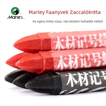 Marley fa marker Crayons rajzoláshoz, vízálló, törölhető