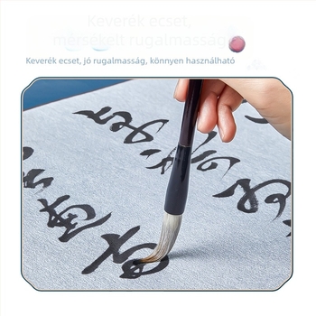 Vízíráshoz készült Kaligrafia gyakorlókészlet: vízre írásra alkalmas szövet, gyorsan száradó rizs rácsos másolópapír, megvastagított imitációs rizspapír — engedélyezett magánmárka