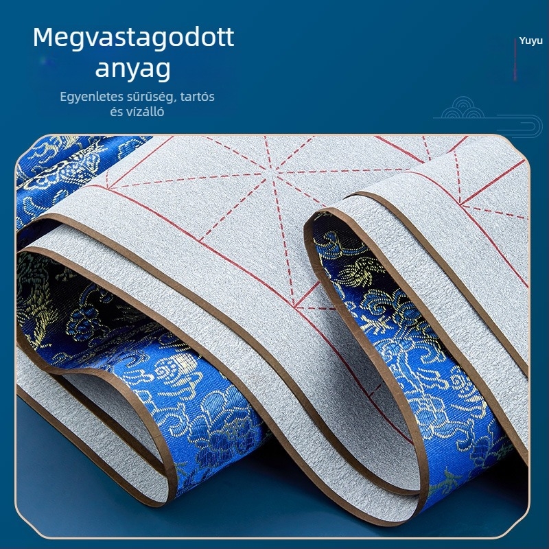 Vízíráshoz készült Kaligrafia gyakorlókészlet: vízre írásra alkalmas szövet, gyorsan száradó rizs rácsos másolópapír, megvastagított imitációs rizspapír — engedélyezett magánmárka