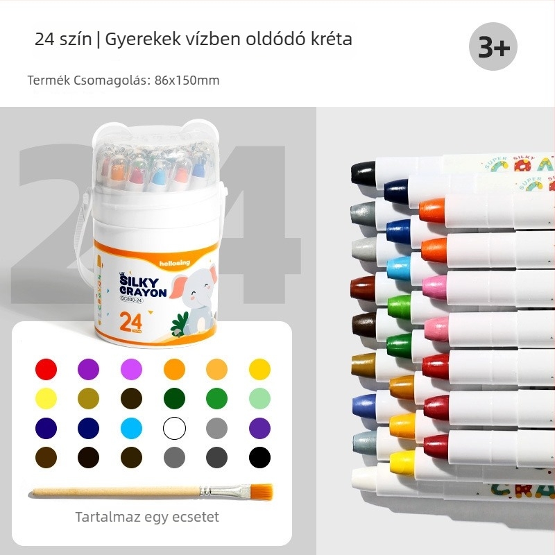 Gyerekeknek festőpálcák – Jiyu Painted Stick, egylöves hegy, műanyag burkolat, hivatalosan jóváhagyott magánmárka