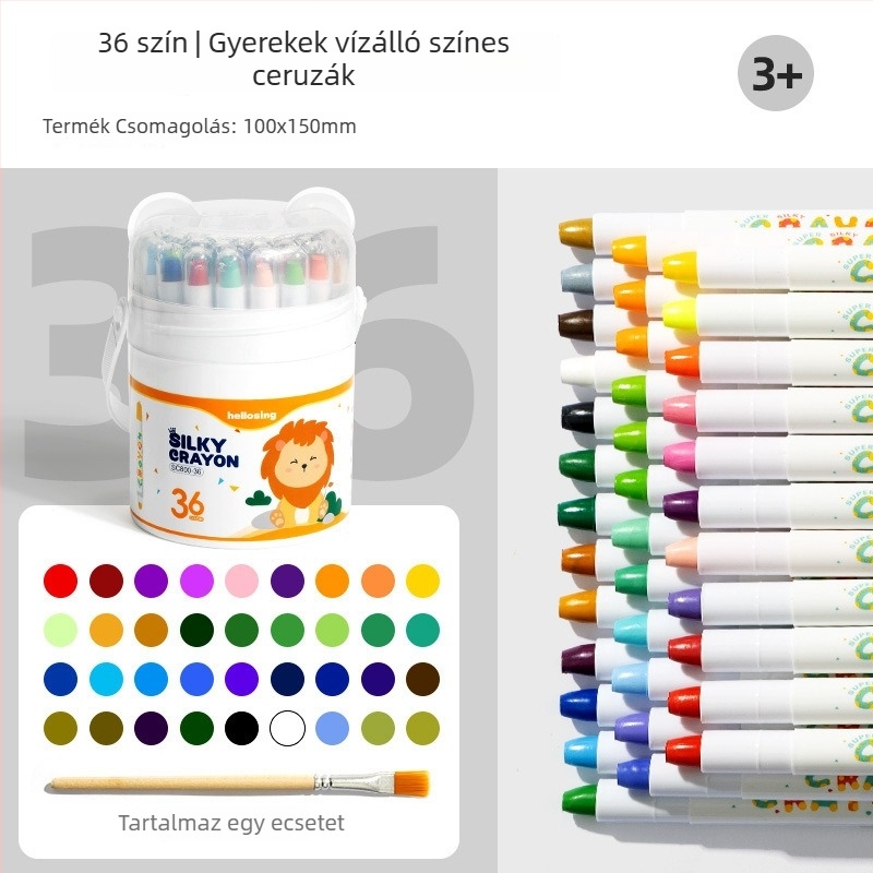 Gyerekeknek festőpálcák – Jiyu Painted Stick, egylöves hegy, műanyag burkolat, hivatalosan jóváhagyott magánmárka