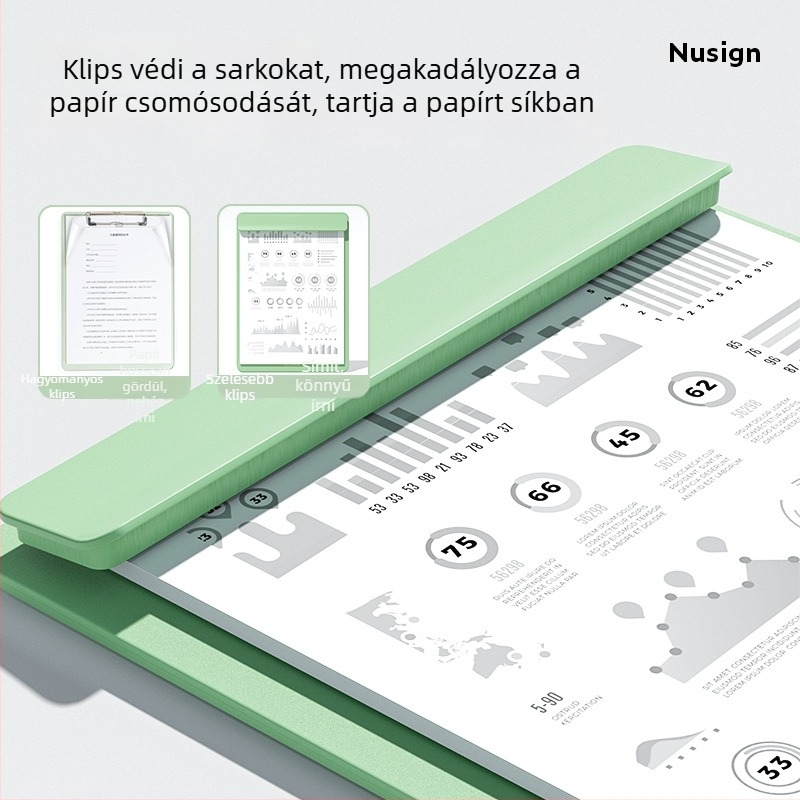 Deli NS501 műanyag tábla csipesz