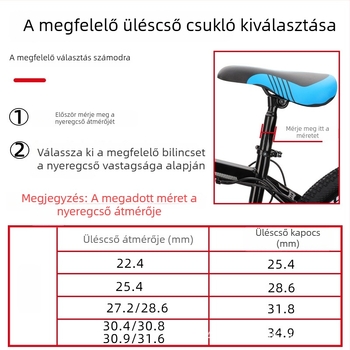 Fengen alumíniumötvözetű kerékpár nyeregcső rögzítő gyorskioldó, uniszex, testreszabható