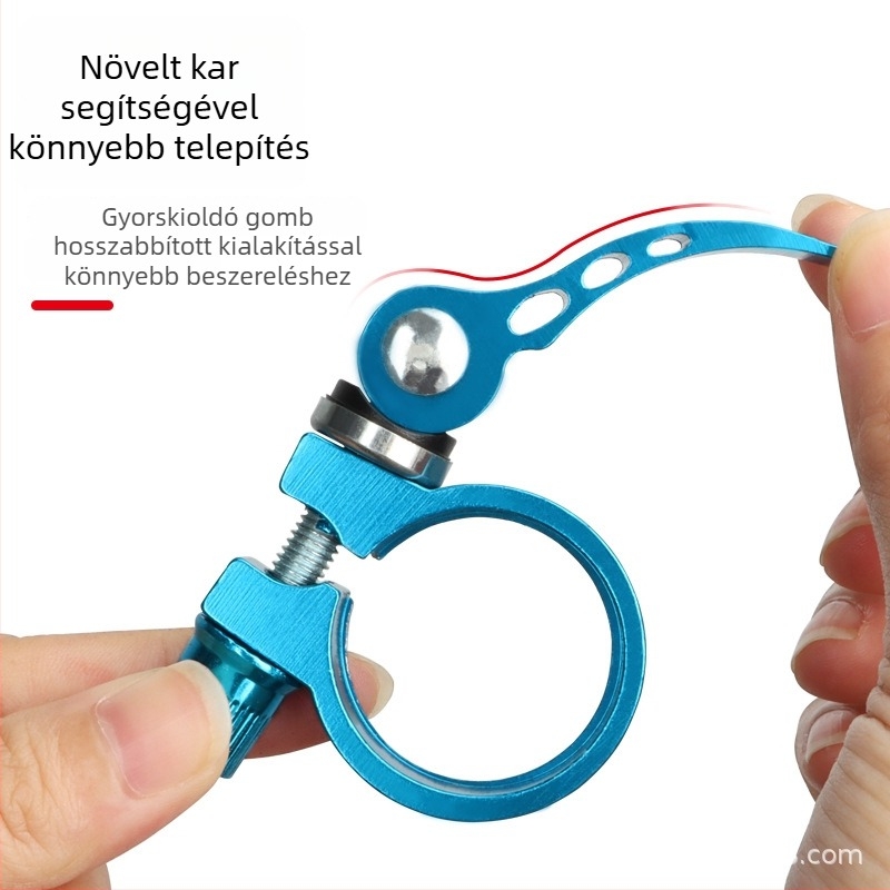 Fengen alumíniumötvözetű kerékpár nyeregcső rögzítő gyorskioldó, uniszex, testreszabható