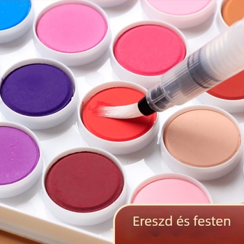 Lion szilárd gouache színkészlet, 24 darabos doboz, nem importált, IP engedély nélkül