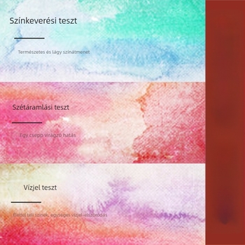 Lion szilárd gouache színkészlet, 24 darabos doboz, nem importált, IP engedély nélkül