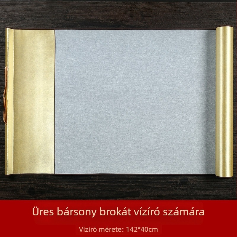 Kaligráfia készlet vízíráshoz – tekercs, nemszőtt anyagból, mintázat rizs-háló, téglalap alakú, márka Practice Every Day