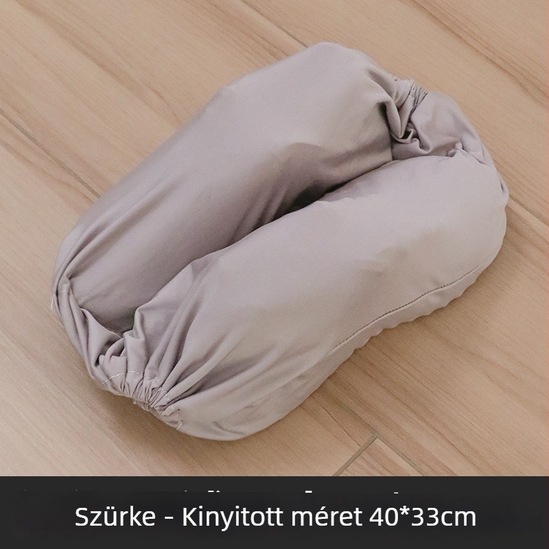 cipővédők és porzsák készlet, tej-selyem érzet, ultra puha poliészter, modern minimális stílus, 500 darabos készlet utazásokhoz, alkalmas sportcipőkhöz és bőr cipőkhöz