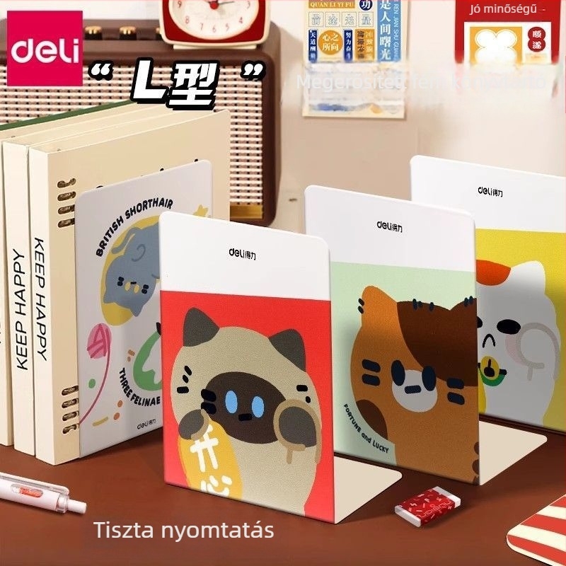 Deli Tb650 Fém Könyvállvány Iroda