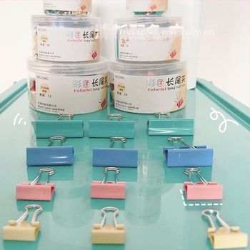 Fém dokumentumtartó kézi kivitel dovetail klippel és hosszú farokkal (Márka Warehouse; Anyag Fém; Típus: dokumentumtartó)