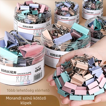 Rozsdamentes acél hosszú farú klip dokumentumokhoz — dovetail dizájn, Reversal