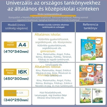 M&G Morning Light átlátszó öntapadós könyvborító fólia, csúszásgátló védelemmel