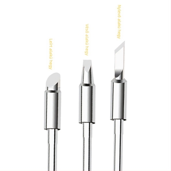 Bozan 470 sorozat – Forrasztóhegy melegítő maggal; formák: horseshoe, round, pointed, flat – Nagy teljesítményű, univerzális