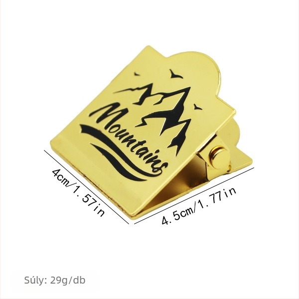 Plasztikus kézi főkönyv-klipsz, Márka: Egyéb, Típus: Egyéb, Cél: Egyéb