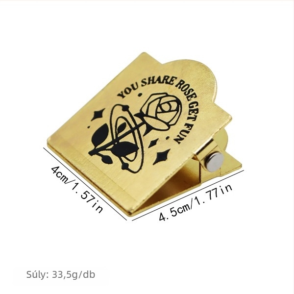 Plasztikus kézi főkönyv-klipsz, Márka: Egyéb, Típus: Egyéb, Cél: Egyéb