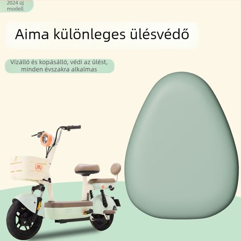 Elektromos robogó ülésvédő — műbőr, Rhino márka, univerzális illeszkedés, egész éves használatra, töltőanyag nélkül