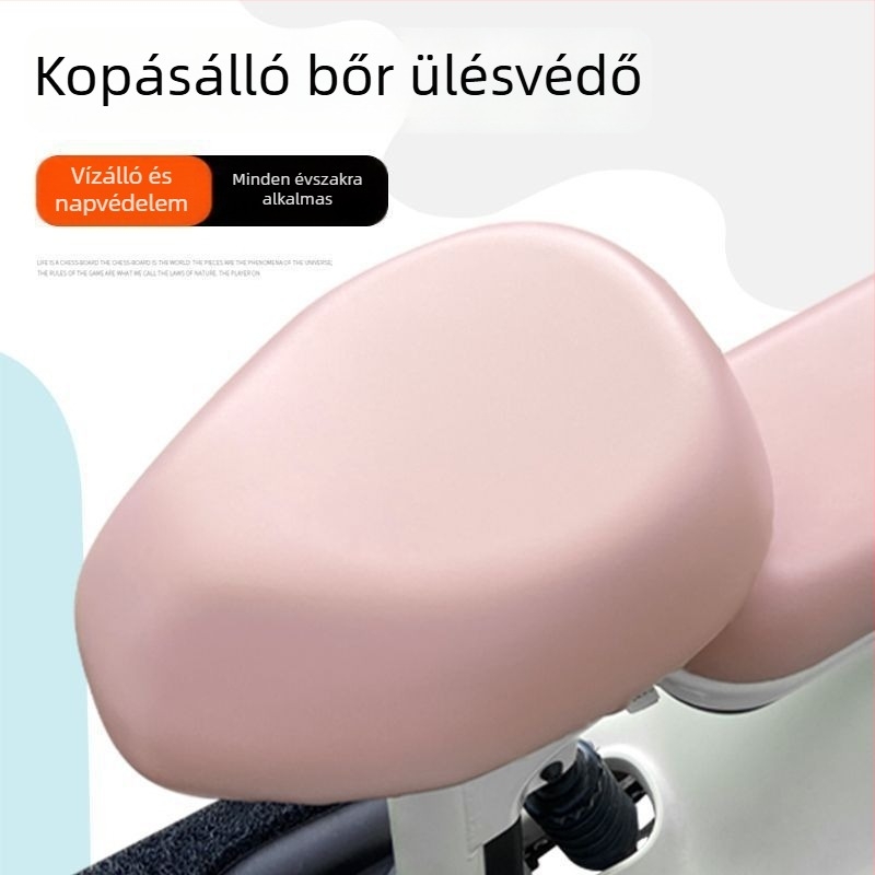 Elektromos robogó ülésvédő — műbőr, Rhino márka, univerzális illeszkedés, egész éves használatra, töltőanyag nélkül