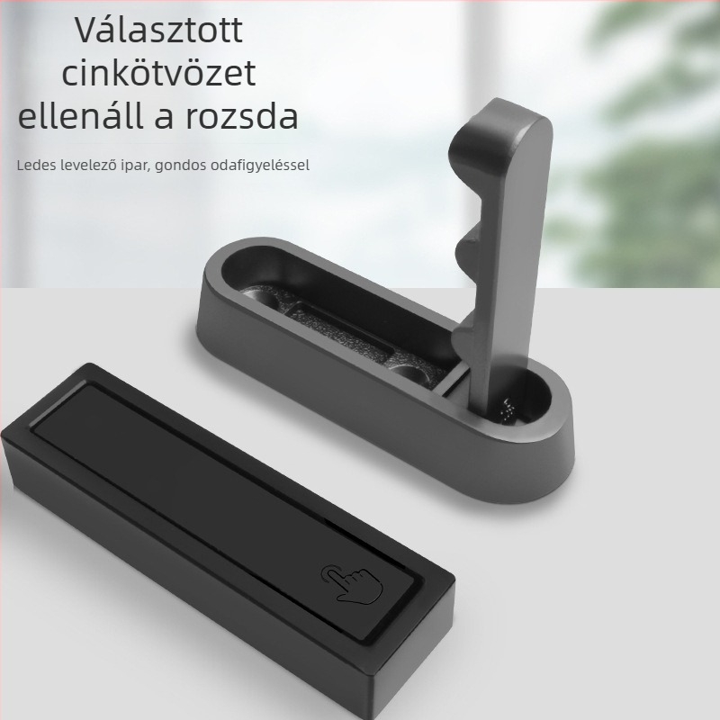 Összecsukható falikampó cink‑ötvözetből, lyukmentes rögzítés, kabát- és ruhakampó, modern minimalistus dizájn (Model 2025.4.5; szekrénybe és előszobába)