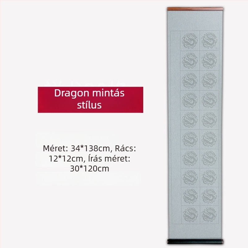 Vízírásra szánt nemszőtt anyagú tekercs a kaligráfiához, téglalap alakú, márka Practice Every Day