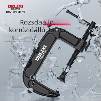 G-formájú asztalos szorító, nehéz kivitelű fém szorító bútorok gyártásához és kézműves tevékenységekhez