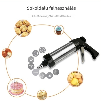 Süteménydíszítő cső készlet | 201 rozsdamentes acél | Sheng Chu | cookie krémhez | díszítőcső/tasak/pisztoly