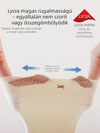 Baba térdvédők mászáshoz - A osztályú biztonság, Modell YR25Q-15032, Combed pamut, Jacquard kötés, Kézzel varrt varrások
