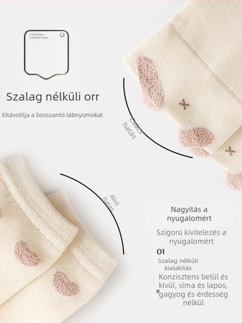 Baba térdvédők mászáshoz - A osztályú biztonság, Modell YR25Q-15032, Combed pamut, Jacquard kötés, Kézzel varrt varrások