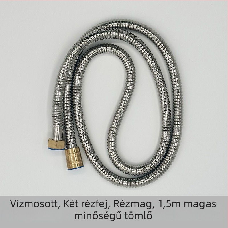 Vízmelegítő-höz zuhanycső — űr-alumínium; normál nyomás; 0-90°C; kézi szerelés