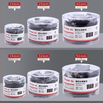 Praise márkájú fém gémkapocs jegyekhez és papírokhoz