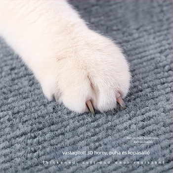 Water Wood Függőleges falra szerelt macska karcoló tábla – kopásálló, nem hullik szőr, öntapadó fali matrica, anyag: szőnyegselyem, aranyos stílus