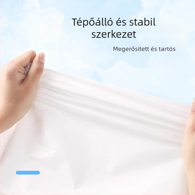 Egyszer használatos ülésvédő, téglalap alakú, textil anyagból, por- és baktérium ellen védőréteg utazáshoz