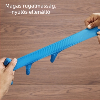 UNIGLOVES vastagított nitril kesztyűk, egyszer használatosak, szépség- és laborhasználatra; alkalmas kozmetikai, kísérleti, catering, állatgondozási és háztartási tisztítási feladatokra